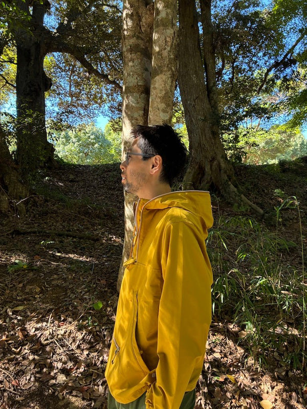 NOROLL|ノーロール SUGARI MESH ANORAK(YELLOW,BROWN)