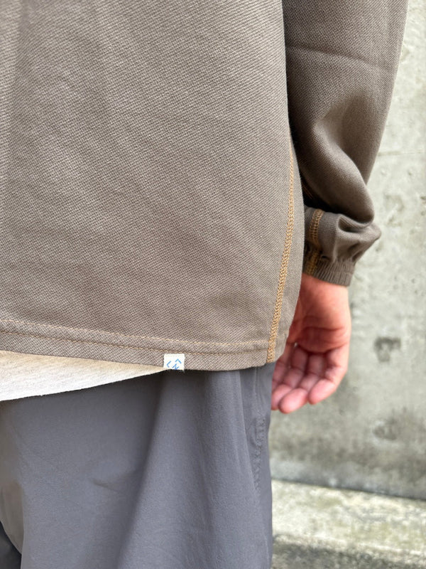 【NOROLL|ノーロール】DRY WASHI L/S POCKET TEE/ドライワシ LS ポケットTシャツ(KUCHIBA) - STREAM【NOROLL|ノーロール】DRY WASHI L/S POCKET TEE/ドライワシ LS ポケットTシャツ(KUCHIBA)STREAMKUCHIBAS