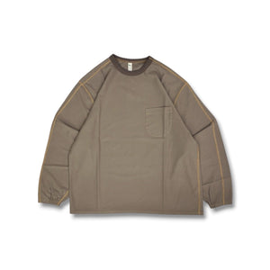 【NOROLL|ノーロール】DRY WASHI L/S POCKET TEE/ドライワシ LS ポケットTシャツ(KUCHIBA) - STREAM【NOROLL|ノーロール】DRY WASHI L/S POCKET TEE/ドライワシ LS ポケットTシャツ(KUCHIBA)STREAMKUCHIBAS