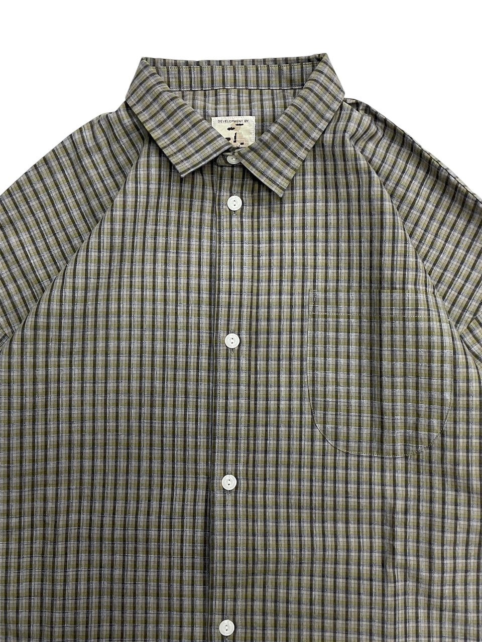 NOROLL|ノーロール】NORMAL SHIRT/ノーマルシャツ(PANAMA CHECK