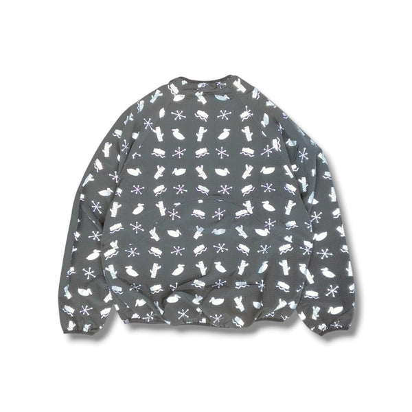 【NOROLL|ノーロール】SIGN REFLECTION PULLOVER/サイン リフレクションプルオーバー(GREY , LIME GREEN) - STREAM【NOROLL|ノーロール】SIGN REFLECTION PULLOVER/サイン リフレクションプルオーバー(GREY , LIME GREEN)STREAMLIME GREYM