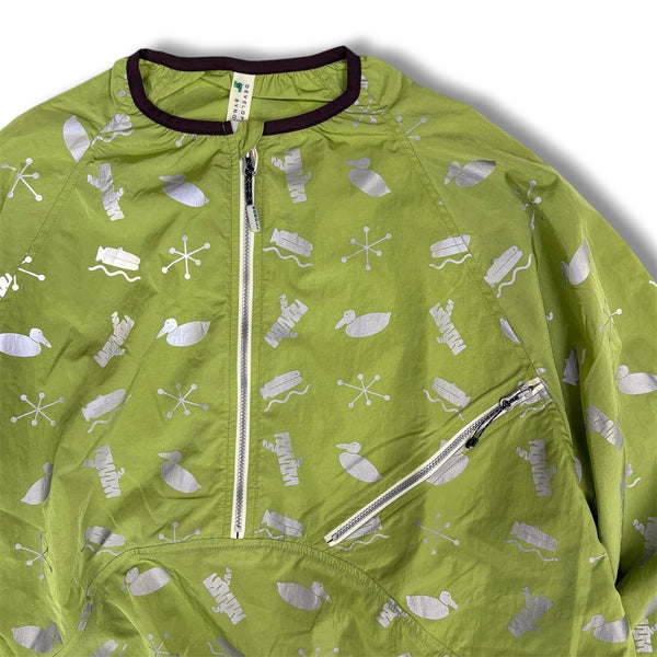 【NOROLL|ノーロール】SIGN REFLECTION PULLOVER/サイン リフレクションプルオーバー(GREY , LIME GREEN) - STREAM【NOROLL|ノーロール】SIGN REFLECTION PULLOVER/サイン リフレクションプルオーバー(GREY , LIME GREEN)STREAMLIME GREYM
