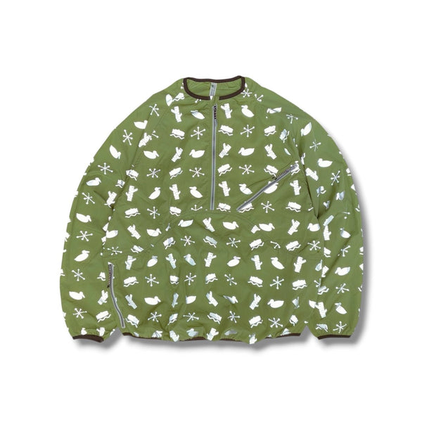 【NOROLL|ノーロール】SIGN REFLECTION PULLOVER/サイン リフレクションプルオーバー(GREY , LIME GREEN) - STREAM【NOROLL|ノーロール】SIGN REFLECTION PULLOVER/サイン リフレクションプルオーバー(GREY , LIME GREEN)STREAMLIME GREYM