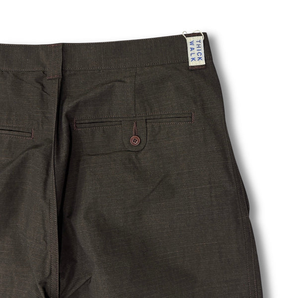 【NOROLL|ノーロール】THICKWALK N.WEATHER PANTS(DARKE ST BROWN) - STREAM【NOROLL|ノーロール】THICKWALK N.WEATHER PANTS(DARKE ST BROWN)STREAMDARKEST BROWNM