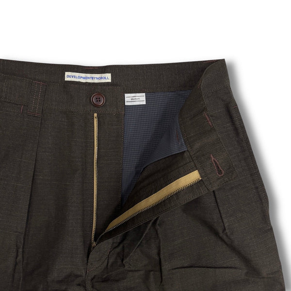 【NOROLL|ノーロール】THICKWALK N.WEATHER PANTS(DARKE ST BROWN) - STREAM【NOROLL|ノーロール】THICKWALK N.WEATHER PANTS(DARKE ST BROWN)STREAMDARKEST BROWNM