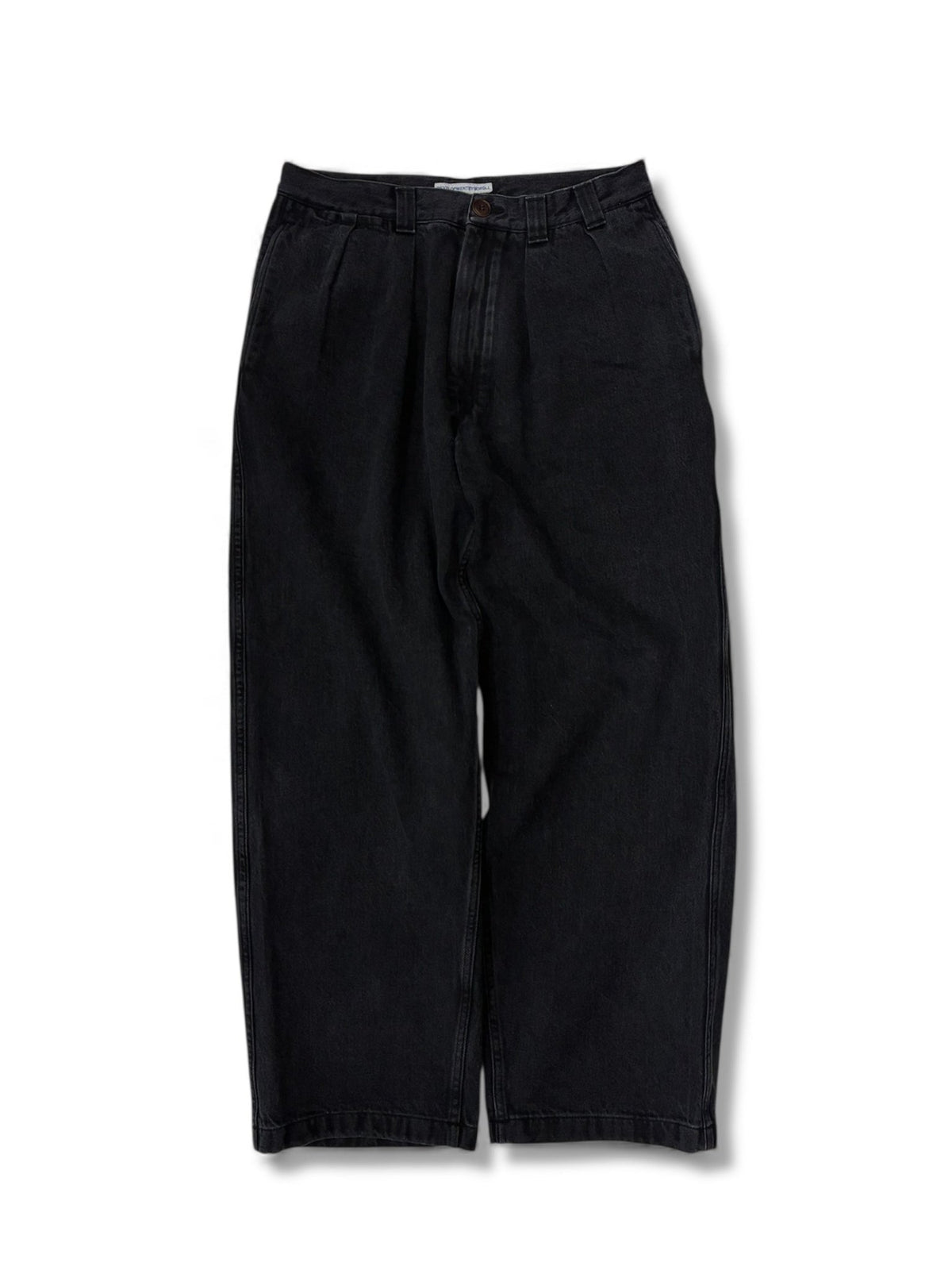 THICKWALK PANTS シックウォークパンツ ブラックデニム BOTTOMS – STREAM