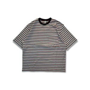 【NOROLL|ノーロール】UNEVENNESS S/S TEE/アンイーブンネス SS Tシャツ(ORANGE,GREEN) - STREAM【NOROLL|ノーロール】UNEVENNESS S/S TEE/アンイーブンネス SS Tシャツ(ORANGE,GREEN)STREAMORANGEM