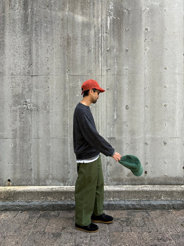 【NOROLL|ノーロール】USUALLY CAP G/D(GREEN , BRICK)