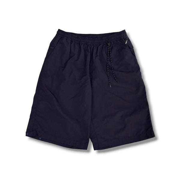 【迷迭香|マンネンロウ】NYLON HARVEST LOOSE SHORTS/ナイロン ハーベストルーズショーツ(BLACK , NAVY) - STREAM【迷迭香|マンネンロウ】NYLON HARVEST LOOSE SHORTS/ナイロン ハーベストルーズショーツ(BLACK , NAVY)STREAMNAVY3(L)