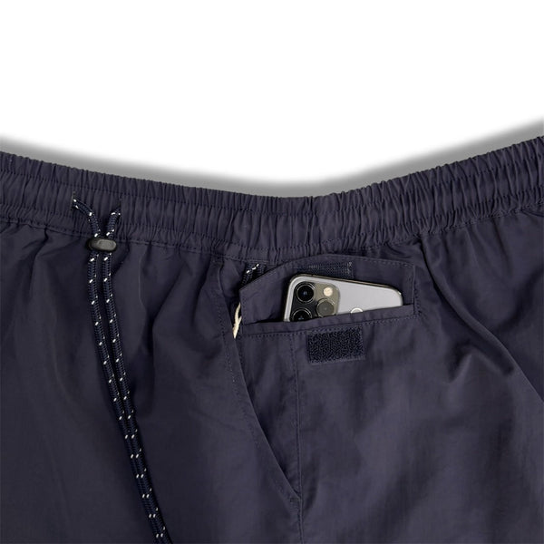 【迷迭香|マンネンロウ】NYLON HARVEST LOOSE SHORTS/ナイロン ハーベストルーズショーツ(BLACK , NAVY) - STREAM【迷迭香|マンネンロウ】NYLON HARVEST LOOSE SHORTS/ナイロン ハーベストルーズショーツ(BLACK , NAVY)STREAMNAVY3(L)