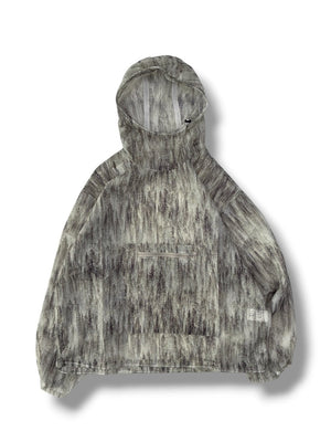 【迷迭香|マンネンロウ】NYLON MESH ANORAK/ナイロンメッシュアノラック(WHITE , BLACK) - STREAM【迷迭香|マンネンロウ】NYLON MESH ANORAK/ナイロンメッシュアノラック(WHITE , BLACK)STREAMWHITE2(M)