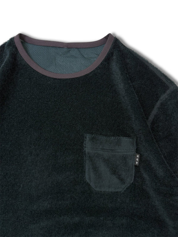 【迷迭香|マンネンロウ】OCTA BASE TEE/オクタベースTシャツ(BLK ブラック , BLU ブルーグリーン) - STREAM【迷迭香|マンネンロウ】OCTA BASE TEE/オクタベースTシャツ(BLK ブラック , BLU ブルーグリーン)STREAMBLU2(M)