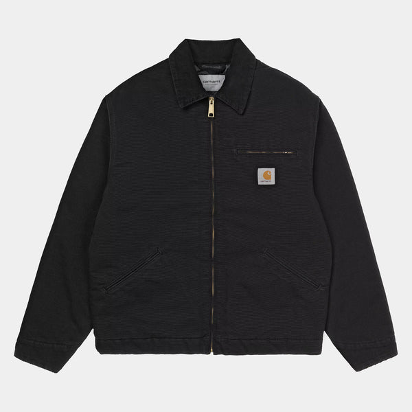 【CARHARTT WIP |カーハートWIP】OG DETROIT JACKET/オージーデトロイトジャケット(BLACK/BLACK AGED CANVAS)