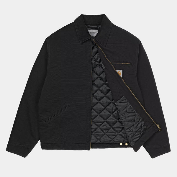 【CARHARTT WIP |カーハートWIP】OG DETROIT JACKET/オージーデトロイトジャケット(BLACK/BLACK AGED CANVAS)
