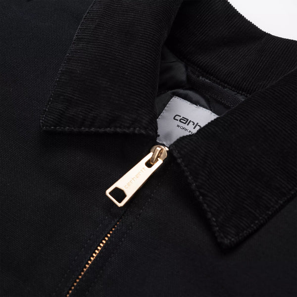 【CARHARTT WIP |カーハートWIP】OG DETROIT JACKET/オージーデトロイトジャケット(BLACK/BLACK AGED CANVAS)
