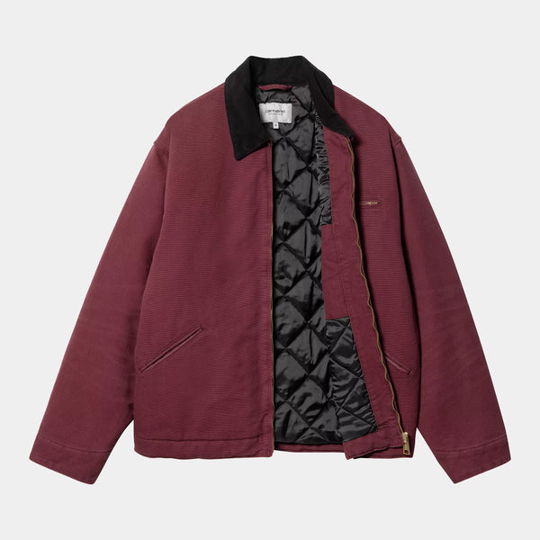 【CARHARTT WIP |カーハートWIP】OG DETROIT JACKET/オージーデトロイトジャケット(MALBEC/BLACK)