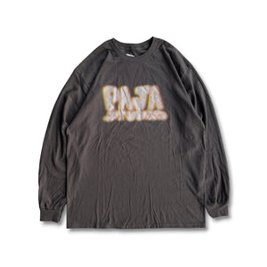 【PAJA STUDIO|パハ スタジオ】BIEN L/S TEE/ビヤン LS Tシャツ(CHARCOAL GRAY , NATURAL) - STREAM【PAJA STUDIO|パハ スタジオ】BIEN L/S TEE/ビヤン LS Tシャツ(CHARCOAL GRAY , NATURAL)STREAMCHARCOAL GRAYS