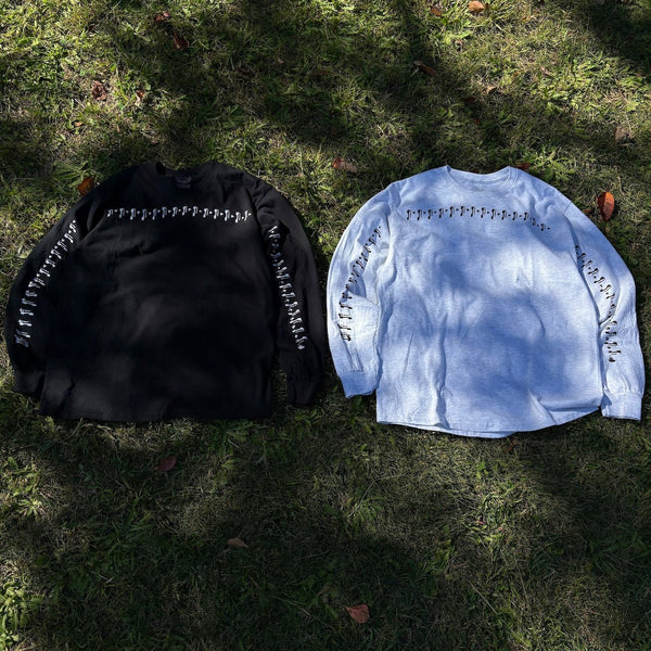 【PAJA STUDIO|パハ スタジオ】FRAME L/S TEE/フレームロングスリーブTシャツ(ASH , BLACK) 正規取扱店舗 公式オンライン通販 島根 松江 26FW シルクスクリーン