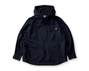 【PAPERSKY WEAR|ペーパースカイウェア】HIKE&BIKE BIG TUSSER HOODED/ハイク&バイク ビックタッサーフーデッド(NAVY) - STREAM【PAPERSKY WEAR|ペーパースカイウェア】HIKE&BIKE BIG TUSSER HOODED/ハイク&バイク ビックタッサーフーデッド(NAVY)STREAMS