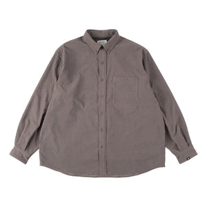 【PAPERSKY WEAR|ペーパースカイウェア】HIKE&BIKE CAVE CORDUROY BIG SHIRT/ハイク&バイク CAVE コーデュロイビックシャツ(GRAYGE) - STREAM【PAPERSKY WEAR|ペーパースカイウェア】HIKE&BIKE CAVE CORDUROY BIG SHIRT/ハイク&バイク CAVE コーデュロイビックシャツ(GRAYGE)STREAMS