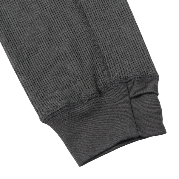 【PAPERSKY WEAR|ペーパースカイウェア】MERINO WAFFLE LONG T - SHIRT/メリノワッフル ロングTシャツ(BLACK) - STREAM【PAPERSKY WEAR|ペーパースカイウェア】MERINO WAFFLE LONG T - SHIRT/メリノワッフル ロングTシャツ(BLACK)STREAMM