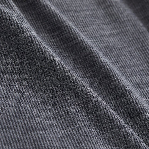 【PAPERSKY WEAR|ペーパースカイウェア】MERINO WAFFLE LONG T - SHIRT/メリノワッフル ロングTシャツ(CHARCOAL) - STREAM【PAPERSKY WEAR|ペーパースカイウェア】MERINO WAFFLE LONG T - SHIRT/メリノワッフル ロングTシャツ(CHARCOAL)STREAMM