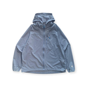 【PAPERSKY|ペーパースカイ】WIND SHELL HOODIE/ウィンドシェルフーディー(BLUE GRAY) - STREAM【PAPERSKY|ペーパースカイ】WIND SHELL HOODIE/ウィンドシェルフーディー(BLUE GRAY)STREAMM