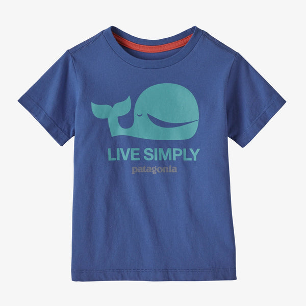 【PATAGONIA|パタゴニア】BABY REGENERATIVE ORGANIC CERTIFIED COTTON LIVE SIMPLY T - SHIRT/ベビー リジェネラティブ オーガニック サーティファイド コットン リブシンプリー Tシャツ(LSWB) - STREAM【PATAGONIA|パタゴニア】BABY REGENERATIVE ORGANIC CERTIFIED COTTON LIVE SIMPLY T - SHIRT/ベビー リジェネラティブ オーガニック サーティファイド コットン リブシンプリー Tシャツ(LSWB)STREAM5歳