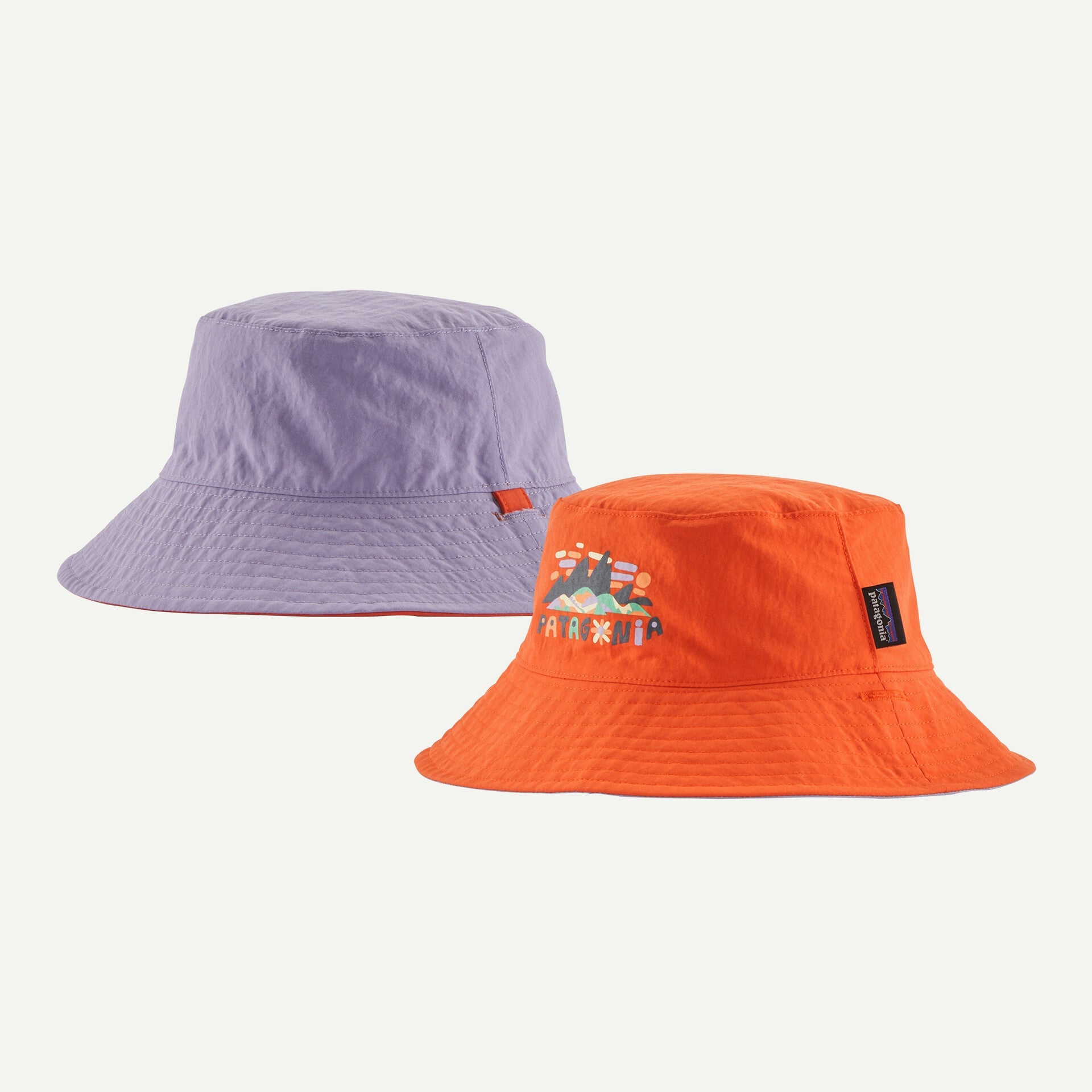 極美品、絶版】patagonia バケットハット パッカブル帽子古着総柄赤