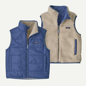 【PATAGONIA|パタゴニア】K'S REVERSINLE READY FREDDY VEST/キッズリバーシブルレディフレディベスト(CUBL , CASG , INBK) - STREAM