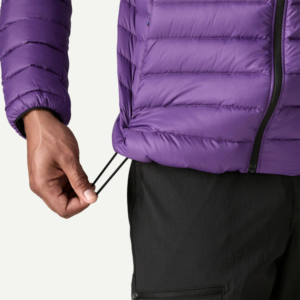 【PATAGONIA|パタゴニア】M'S DOWN SWEATER HOODY/メンズ・ダウン・セーター・フーディ(PUR) 正規取扱店舗 公式オンライン通販 島根 松江 26FW 800フィルパワー・ダウン 