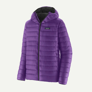 【PATAGONIA|パタゴニア】M'S DOWN SWEATER HOODY/メンズ・ダウン・セーター・フーディ(PUR) 正規取扱店舗 公式オンライン通販 島根 松江 26FW 800フィルパワー・ダウン 