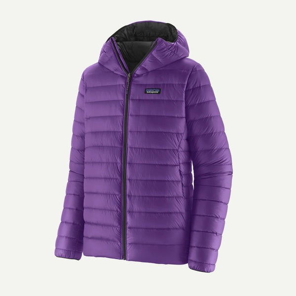 【PATAGONIA|パタゴニア】M'S DOWN SWEATER HOODY/メンズ・ダウン・セーター・フーディ(PUR) 正規取扱店舗 公式オンライン通販 島根 松江 26FW 800フィルパワー・ダウン 