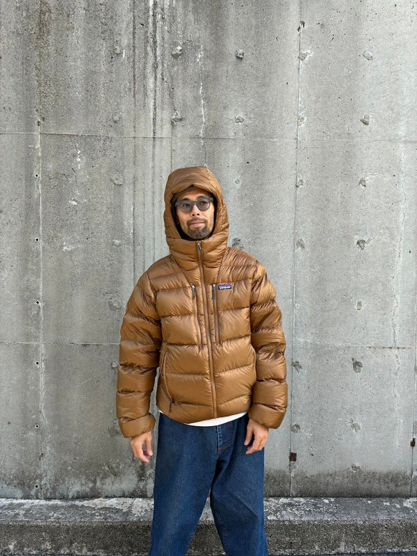 【PATAGONIA|パタゴニア】M'S FITZ ROY DOWN HOODY/メンズ・フィッツロイ・ダウン・フーディ(SMTB , BLK , DRBN , CNGR)26FW 着用サイズレビュー 正規取扱店舗 公式オンライン通販 島根 松江 800フィルパワー ダウンジャケット