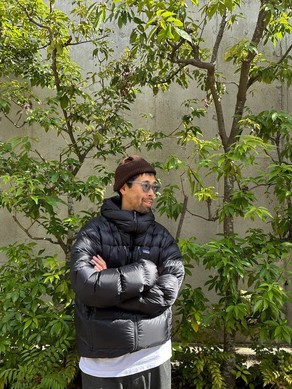【PATAGONIA|パタゴニア】M'S FITZ ROY DOWN HOODY/メンズ・フィッツロイ・ダウン・フーディ(SMTB , BLK , DRBN , CNGR)26FW 着用サイズレビュー 正規取扱店舗 公式オンライン通販 島根 松江 800フィルパワー ダウンジャケット