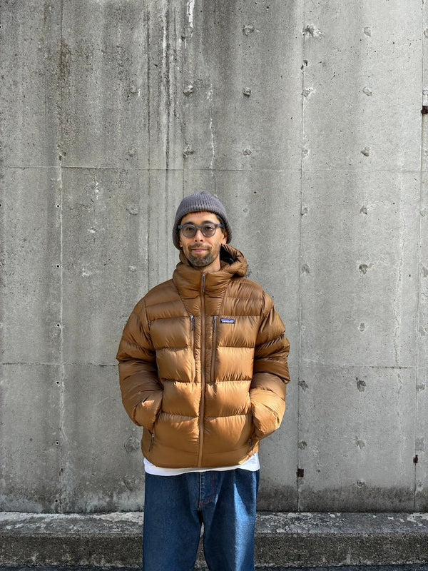 【PATAGONIA|パタゴニア】M'S FITZ ROY DOWN HOODY/メンズ・フィッツロイ・ダウン・フーディ(SMTB , BLK , DRBN , CNGR)26FW 着用サイズレビュー 正規取扱店舗 公式オンライン通販 島根 松江 800フィルパワー ダウンジャケット