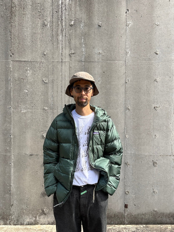 【PATAGONIA|パタゴニア】M'S FITZ ROY DOWN HOODY/メンズ・フィッツロイ・ダウン・フーディ(SMTB , BLK , DRBN , CNGR)26FW 着用サイズレビュー 正規取扱店舗 公式オンライン通販 島根 松江 800フィルパワー ダウンジャケット