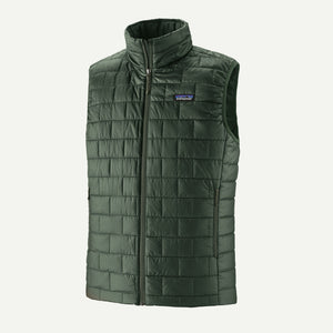 【PATAGONIA|パタゴニア】M'S NANO PUFF VEST/メンズ・ナノ・パフ・ベスト(TLGR , BLK) 26FW 正規取扱店舗 公式オンライン通販 島根 松江 中綿ベスト 軽量 アウトドア
