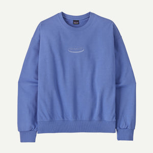 【PATAGONIA|パタゴニア】W'S '95 OVAL LOGO DAILY CREW/ウィメンズ '95 オーバル ロゴ デイリー クルー(DVBL , SMDB) 正規取扱店舗 公式オンライン通販 島根 松江 オーバルロゴ