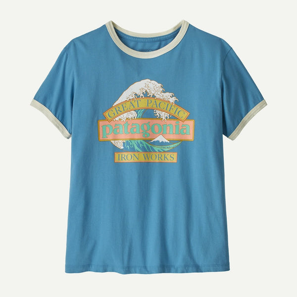 【PATAGONIA|パタゴニア】W'S GREAT WAVES RINGER TEE/ウィメンズ グレートウェーブス リンガーティー(LMZ , SHRB) - STREAM【PATAGONIA|パタゴニア】W'S GREAT WAVES RINGER TEE/ウィメンズ グレートウェーブス リンガーティー(LMZ , SHRB)STREAMSHRBS