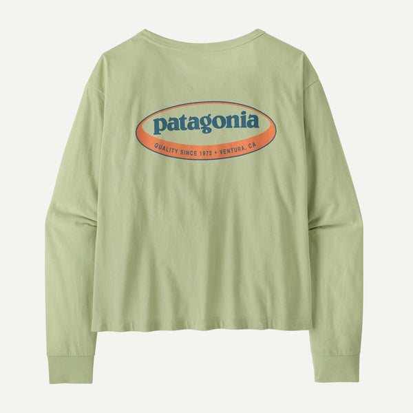 【PATAGONIA|パタゴニア】W'S L/S '95 OVAL LOGO EASY CUT T - SHIRT/ウィメンズ ロングスリーブ'95 オーバルロゴイージーカットTシャツ(UDNL , LNGR) 