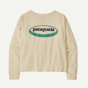 【PATAGONIA|パタゴニア】W'S L/S '95 OVAL LOGO EASY CUT T - SHIRT/ウィメンズ ロングスリーブ'95 オーバルロゴイージーカットTシャツ(UDNL , LNGR) 