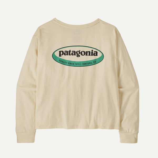 【PATAGONIA|パタゴニア】W'S L/S '95 OVAL LOGO EASY CUT T - SHIRT/ウィメンズ ロングスリーブ'95 オーバルロゴイージーカットTシャツ(UDNL , LNGR) 