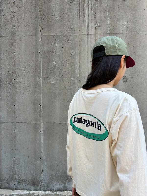 【PATAGONIA|パタゴニア】W'S L/S '95 OVAL LOGO EASY CUT T - SHIRT/ウィメンズ L/S '95 オーバルロゴ イージーカットTシャツ(UDNL , LNGR) - STREAM【PATAGONIA|パタゴニア】W'S L/S '95 OVAL LOGO EASY CUT T - SHIRT/ウィメンズ L/S '95 オーバルロゴ イージーカットTシャツ(UDNL , LNGR)STREAMLNGRXS