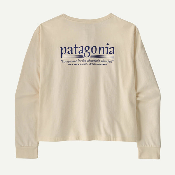 【PATAGONIA|パタゴニア】W'S L/S HUT TRIPPER EASY CUT T-SHIRT/ウィメンズ L/S ハット トリッパー イージカットTシャツ(UDNL , SMDB) 正規取扱店舗 公式オンライン通販 島根 アウトドア