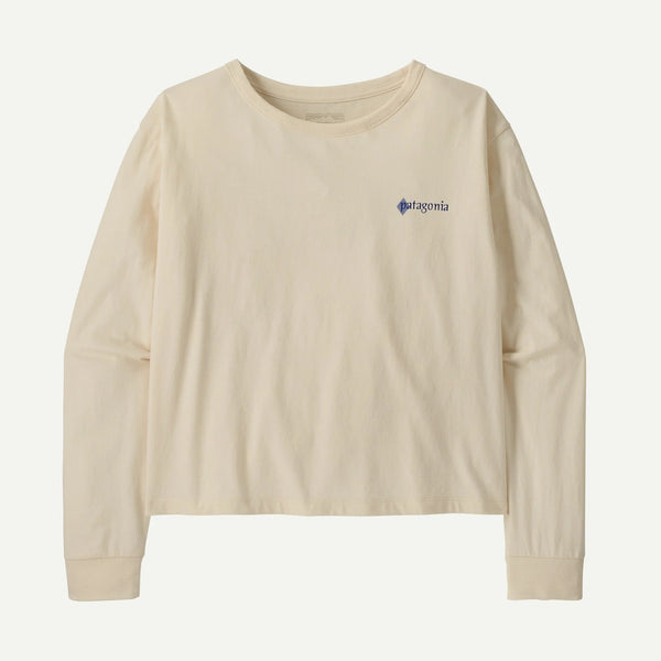 【PATAGONIA|パタゴニア】W'S L/S HUT TRIPPER EASY CUT T-SHIRT/ウィメンズ L/S ハット トリッパー イージカットTシャツ(UDNL , SMDB) 正規取扱店舗 公式オンライン通販 島根 アウトドア