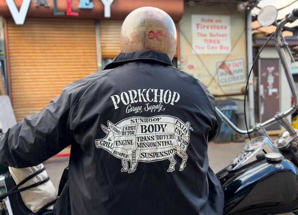 【PORKCHOP GARAGE SUPPLY|ポークチョップ ガレージ サプライ】BOA COACH JKT 24 / ボア コーチ ジャケット 24 (BLACK) - STREAM【PORKCHOP GARAGE SUPPLY|ポークチョップ ガレージ サプライ】BOA COACH JKT 24 / ボア コーチ ジャケット 24 (BLACK)STREAMM