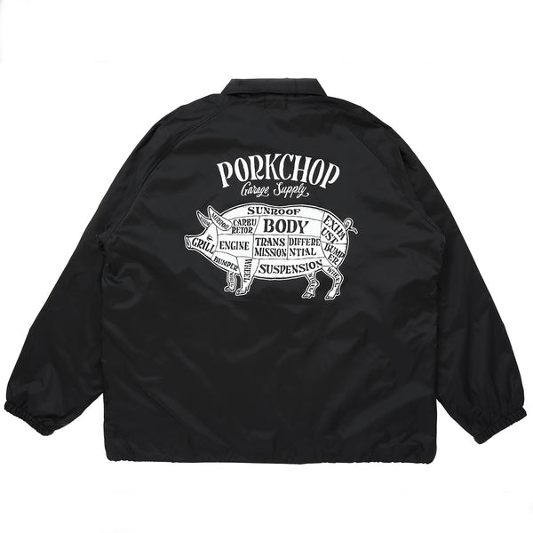 【PORKCHOP GARAGE SUPPLY|ポークチョップ ガレージ サプライ】BOA COACH JKT 24 / ボア コーチ ジャケット 24 (BLACK) - STREAM【PORKCHOP GARAGE SUPPLY|ポークチョップ ガレージ サプライ】BOA COACH JKT 24 / ボア コーチ ジャケット 24 (BLACK)STREAMM