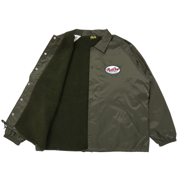 【PORKCHOP GARAGE SUPPLY|ポークチョップ ガレージ サプライ】BOA COACH JKT 24 / ボア コーチ ジャケット 24 (OLIVE) - STREAM【PORKCHOP GARAGE SUPPLY|ポークチョップ ガレージ サプライ】BOA COACH JKT 24 / ボア コーチ ジャケット 24 (OLIVE)STREAMM