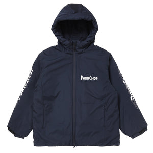 PORKCHOP GARAGE SUPPLY
BURNING LOGO HOODED JKT
